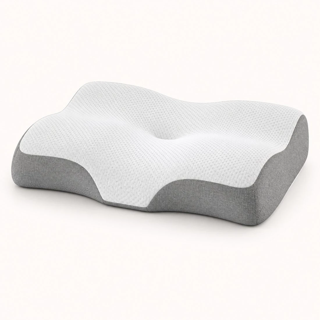TheraPillow ContourCurve Pillow, front angle product shot